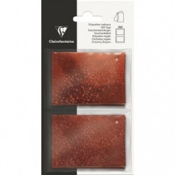 Holographic/glitter gift tags, red._1