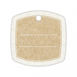 Kraft gift tags, squares._1