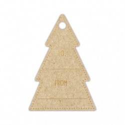 Kraft gift tags, Christmas trees._1