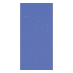 Soie, sachet 6 feuilles 50x70 cm - Bleu - Foil