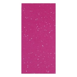Soie, sachet 6 feuilles 50x70 cm - Rouge - Foil