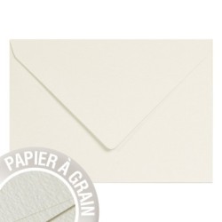 Enveloppe Grain de Pollen C5 (16,2x22,9cm) - Perle d'ivoire - Perle d'ivoire