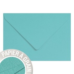 Enveloppe Grain de Pollen C5 (16,2x22,9cm) - Vert d'eau - Vert d'eau