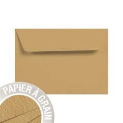 Enveloppe Grain de Pollen C6 (11,4x16,2cm) - Bois - Bois