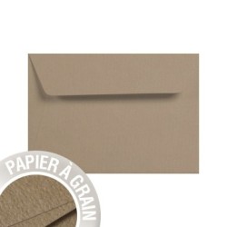 Enveloppe Grain de Pollen C6 (11,4x16,2cm) - Ficelle - Ficelle