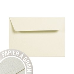 Enveloppe Grain de Pollen C6 (11,4x16,2cm) - Perle d'ivoire - Perle d'ivoire