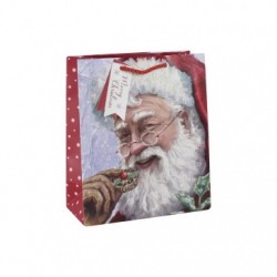Trad Santa, 2 sacs assortis moyen 21,5x10,2x25,3 cm.