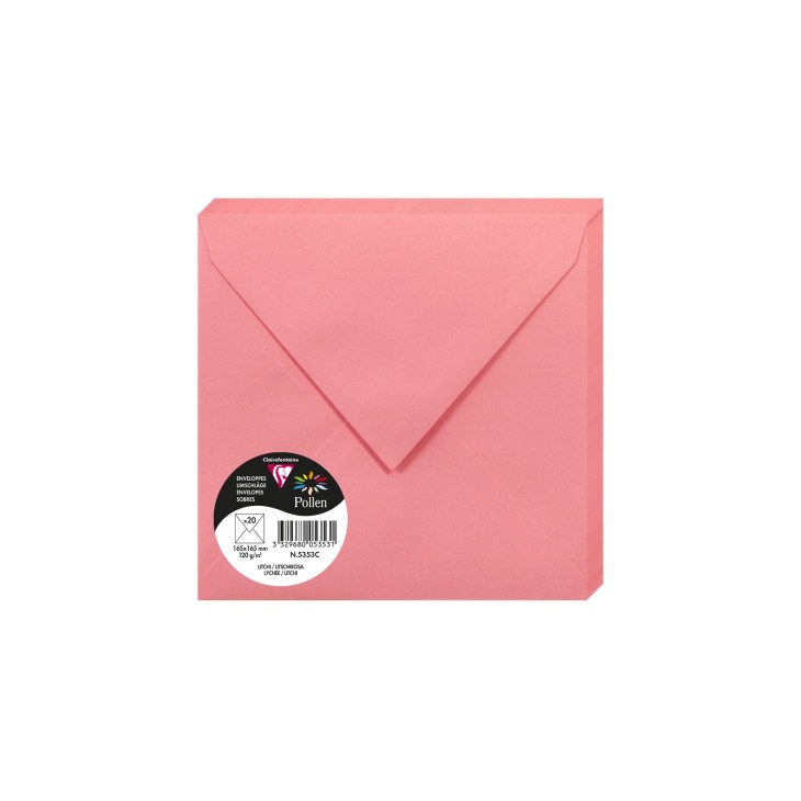 Enveloppe Pollen 16,5x16,5cm