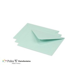 Enveloppe Pollen 12,5x13,8cm - Vert jade - Vert jade - Papier lisse