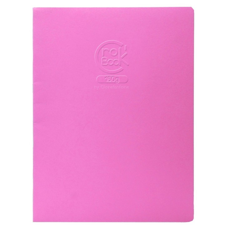 Clairefontaine Crok'Book Skizzenheft - 29,7x42 Cm, 20 Blatt 160g, Weicher Umschlag