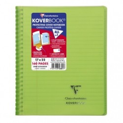Cahier reliure intégrale enveloppante Koverbook A4+ 160 pages
