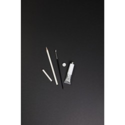 Bloc papier dessin noir Carb'ON 120g_1