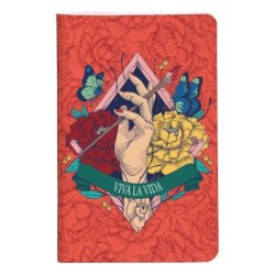 Frida Kahlo, Piqure fil 7,5x12 cm 48P U ass_1