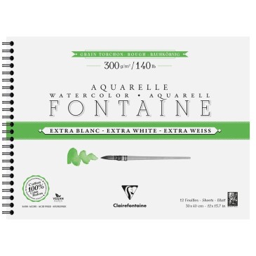 Clairefontaine 96062C Album Spiralé Etival - 12 Feuilles Papier