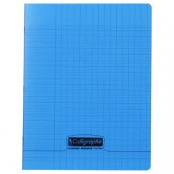Clairefontaine Calligraphe PP Stapled Writing Notebook 96 Pages A4+ Grey Seyès Ruled 