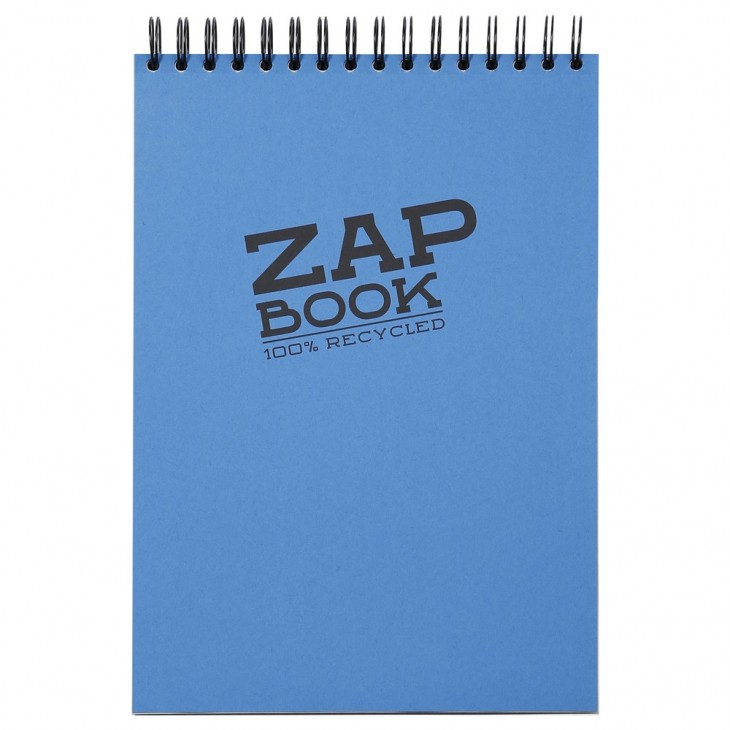 Zap Book bloc spiralé 160F A4 80g.