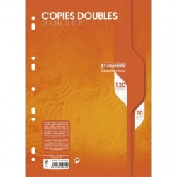 7000, Copies doubles perforées s/film 21x29,7 120p Q.5x5 70g.