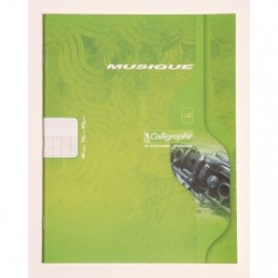Clairefontaine Music & Song Notebook 7000 Ligne, 17x22cm 24 Sheets, Séyès & Music, 70g._1
