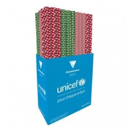 Excellia 80g, UNICEF Noël Enfant 2x0,70m en carton prés. de 60rlx._1