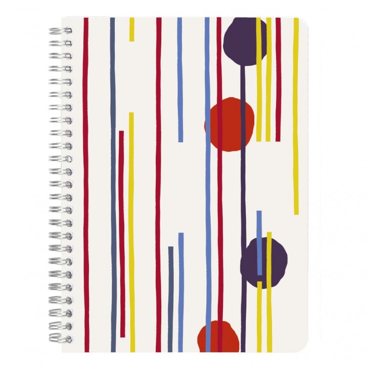 Punchy line, Carnet reliure intégrale, A5 - 14,8 x 21 cm, 148 pages, ligné, ass.