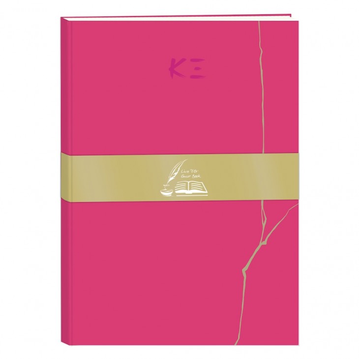 Kenzo Takada Maiko, Carnet rembordé rigide A5, 160 pages, uni, livre dor, avec bandeau.