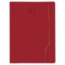 Kenzo Takada Maiko, Carnet reliure intégrale cachée A5 - 14,8 x 21 cm, 148 pages, ligné, ass.