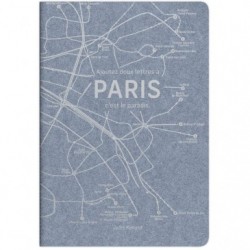 Jeans métro, Cahier piqué cousu fil A4 - 21 x 29,7 cm, 96 pages, ligné + marge, ass._1