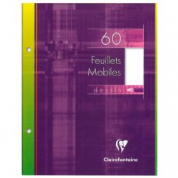 Clairefontaine 170X220 Plain Single Sheet Drawing Paper, White.