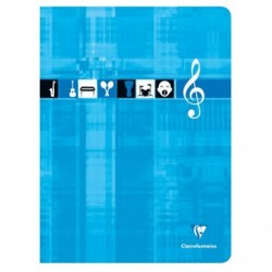 Clairefontaine Music and Song Staplebound Notebook 240x320 +Seyes.