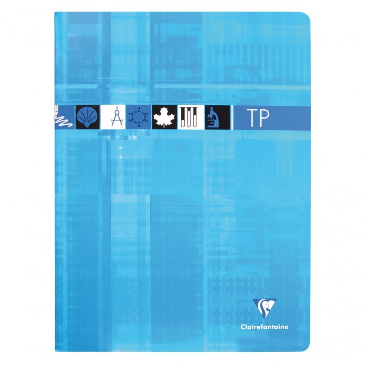 Clairefontaine Staplebound Laboratory Workbook 240x320 Seyes,Plain Ruling.