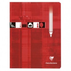 Clairefontaine Staplebound Drawing Book 170x220 Plain Ruling._1