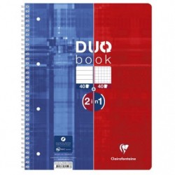 Clairefontaine Wirebound Duo Book Notebook (A4+)._1
