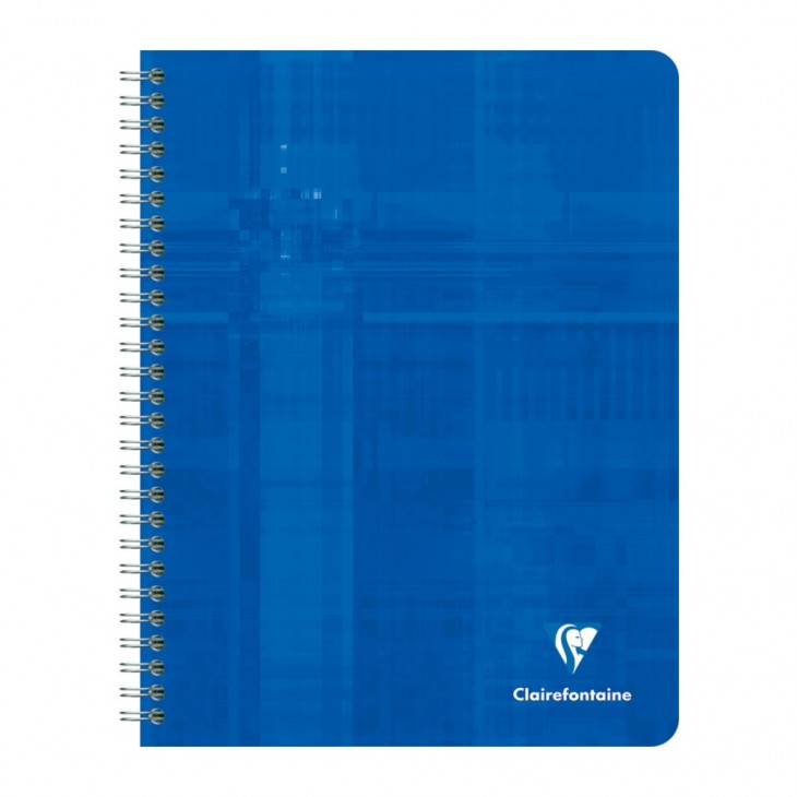 Clairefontaine Wirebound Index Book with Blank Tabs 170x220 5x5 Ruled.