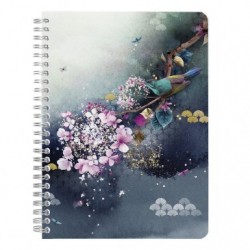 Sakura dream, Cahier reliure intégrale, A5 - 14,8 x 21 cm, 148 pages, ligné, ass._1
