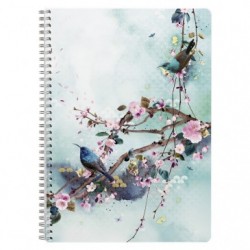 Sakura dream, Cahier reliure intégrale, A4 - 21 x 29,7 cm, 148 pages, ligné et marge, ass._1