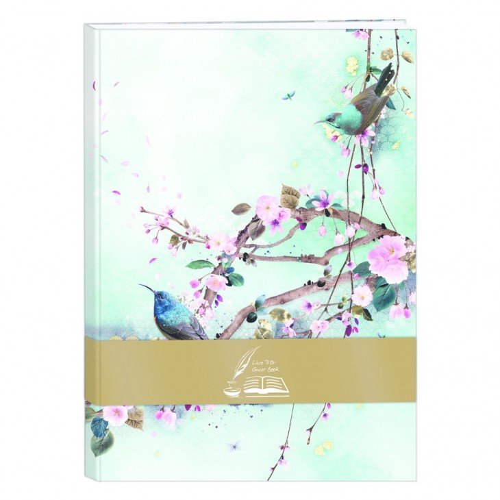 Sakura dream, Guest book A5 80 sh plain.