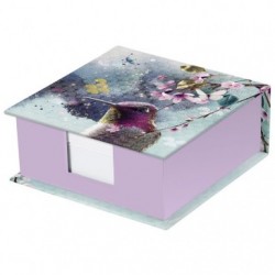 Sakura dream, Bloc cube papier, 11 x 11 x 5 cm, 320 feuillets, unis.