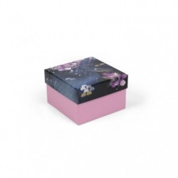 Sakura dream, Set de 3 boites gigognes carrées, 25 x 25 x 12 cm, 20 x 20 x 11 cm et 16 x 16 x 10 cm._1
