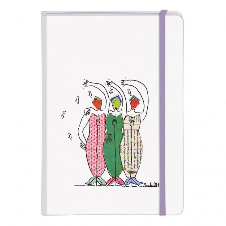 Ritournelle, Hard Cover Notebook, A5, 48 Shts, Lined.