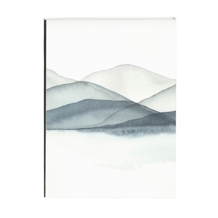 La Vie en Vosges, Brochure, A5 - 14,8 x 21 cm, dos toilé, couverture rigide, 160 pages, ligné, poche, tranche de couleur, ass.