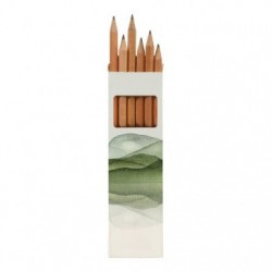 La Vie en Vosges, Etui de 6 crayons de papier, 18,3 x 4,7 x 0,9 cm._1
