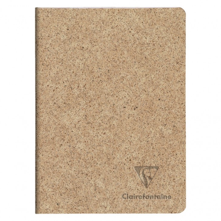 Clairefontaine Cocoa Stapled Notebook (A5, Lined).
