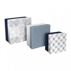 Lalla, Set de 3 étuis cadeaux (S 18x16x5,5cm- L 27,5x16,5x5,5cm - XL 37x25x8 cm)._1