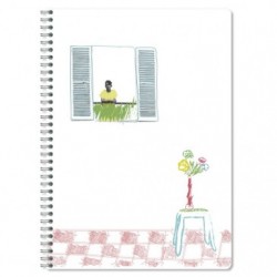 Agenda semainier Office 21 x 29,7 cm gris