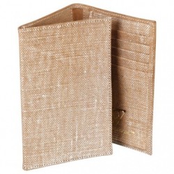 KLEO-PATHRA CUIR Porte-papiers 1x10x15 cm Argent._1