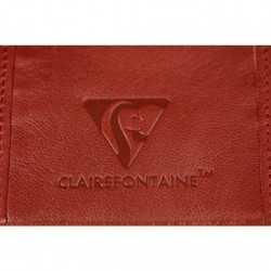 RUBY LEATHER Papers holder 15x1x10 cm Red._1