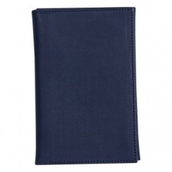 Lawrence LEATHER Papers-holder 15x1x10 cm Blue.