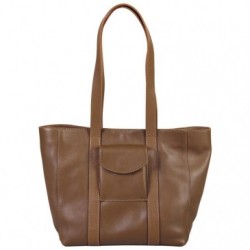 Lawrence LEATHER Bag 25x14x24 cm Camel.