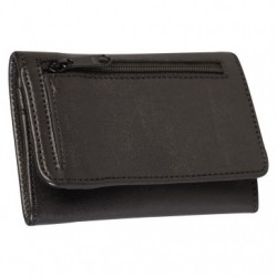 CUIR Small wallet 11x1x8 cm Black._1