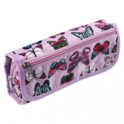 Trousse textile fantaisie rectangulaire COMBI 22x6x12 cm.